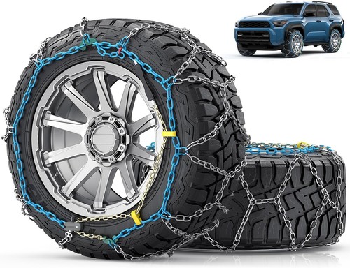 Snow chains easy install - snow,